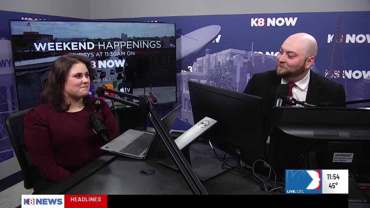 From K8 Now: Weekend Happenings with Chase and Kristina for Jan. 16-18