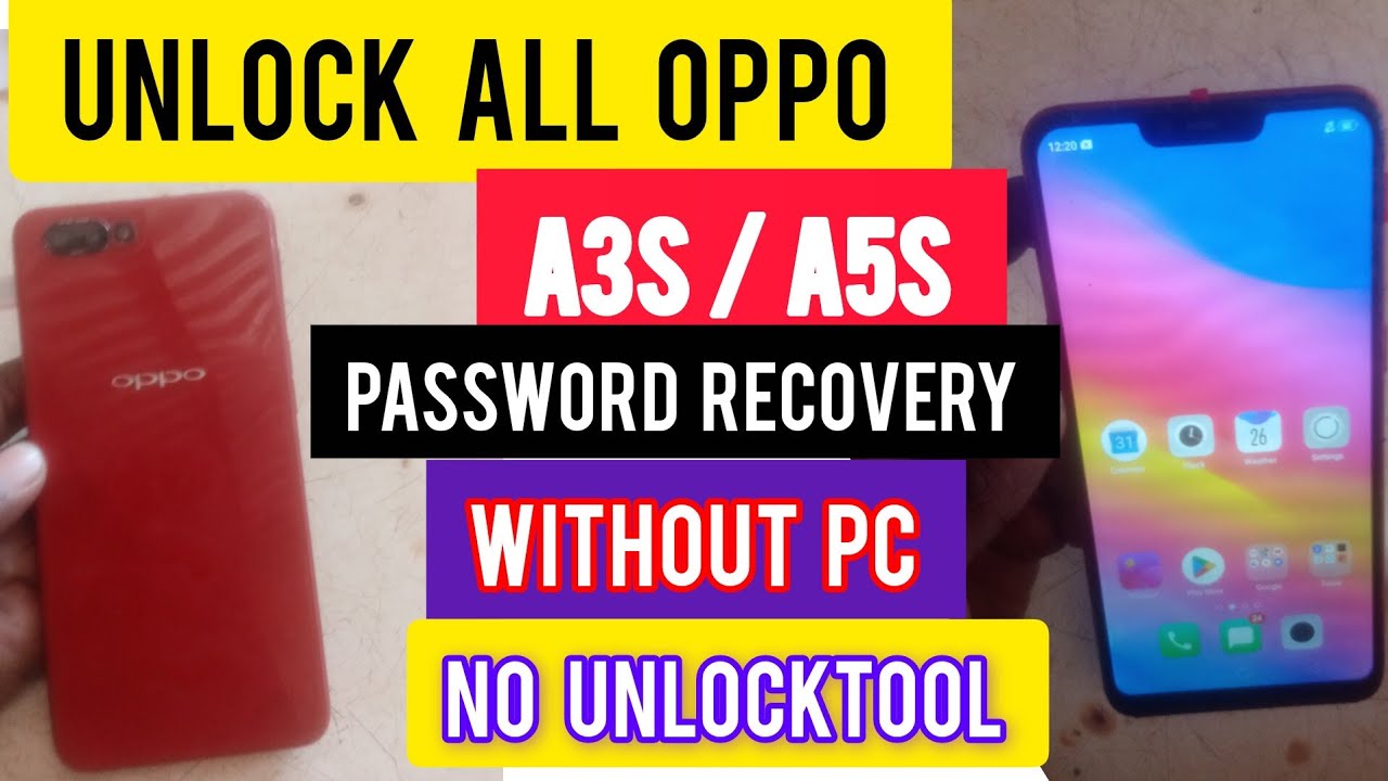 OPPO A3S HARD RESET ||OPPO A3S FORGOT PASSWORD UNLOCK || PASSWORD RECOVERY WITHOUT PC |NO BOX |2025