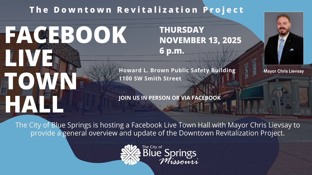 Facebook Live Town Hall - Downtown Revitalization Project
