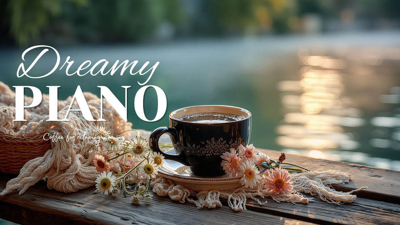 Dreamy Ghibli Piano ☕ Quiet Coffee Morning for Relaxation, Study & Serenity