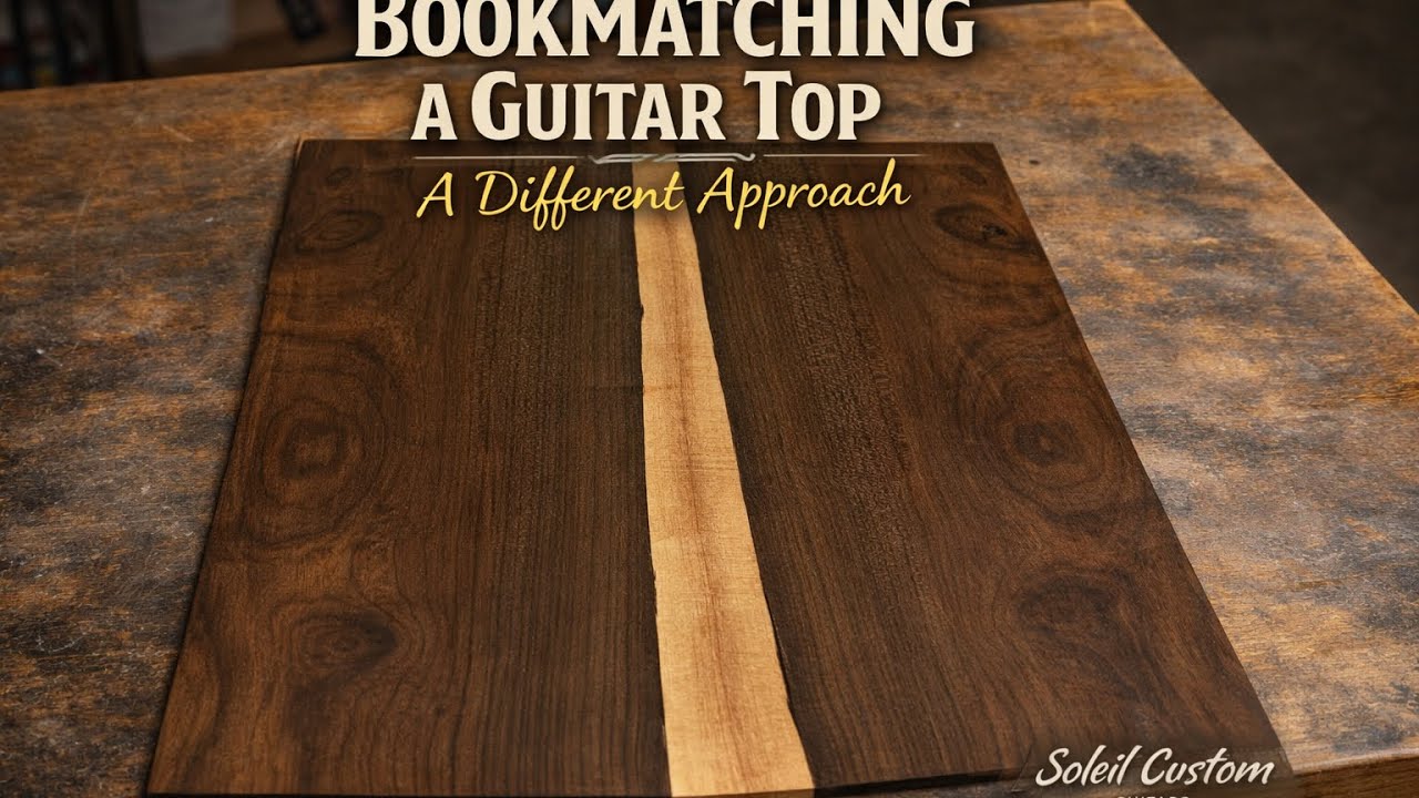 Bookmatching a Guitar Top – My Process