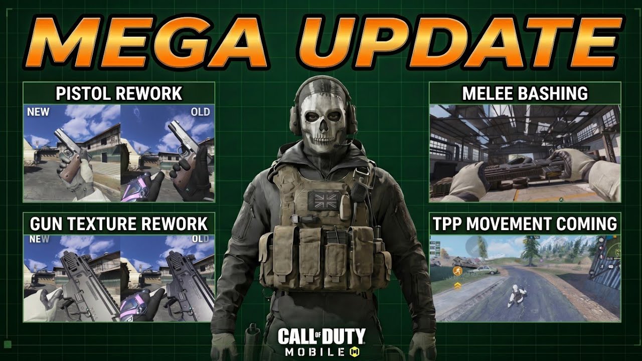 CODM Test Server New TPP Movement, Battle Royale Changes & Texture Rework