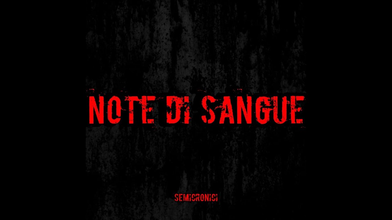 SemiCronici - Note di Sangue (Lyrics Video) (prod. Zepelin Beats)