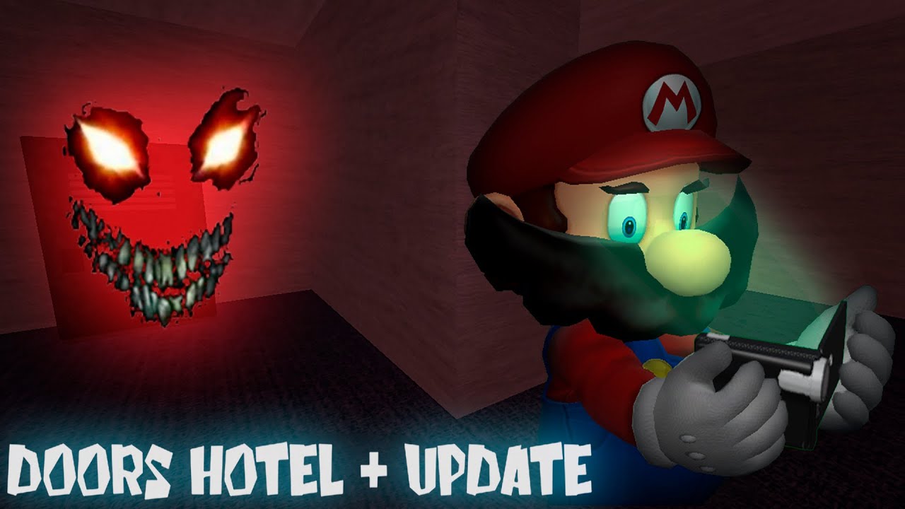 Марио играет в DOORS HOTEL + ОБНОВЛЕНИЕ!!