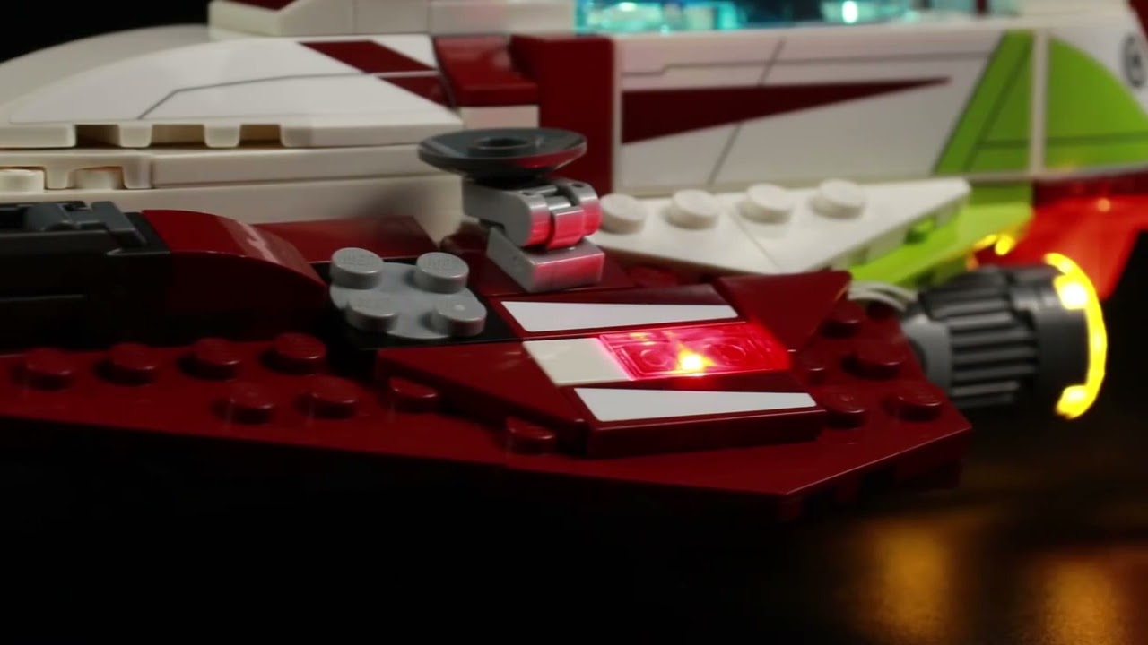 Light Kit for LEGO Obi Wan Kenobi&rsquo;s Jedi Starfighter&trade; #75333