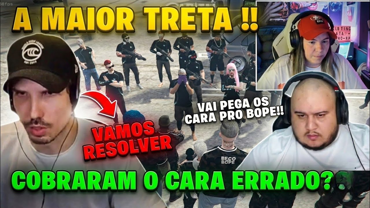 Tenso! 🚨 BAGUAL e o BOPE TIRAM A HISTÓRIA A LIMPO COM A LIA | GTA RP