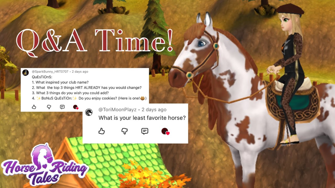 Q&A Time! || Horse Riding Tales