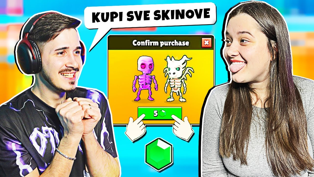 IMPE MI KONTROLIŠE DAN U STUMBLE GUYS-u! :O
