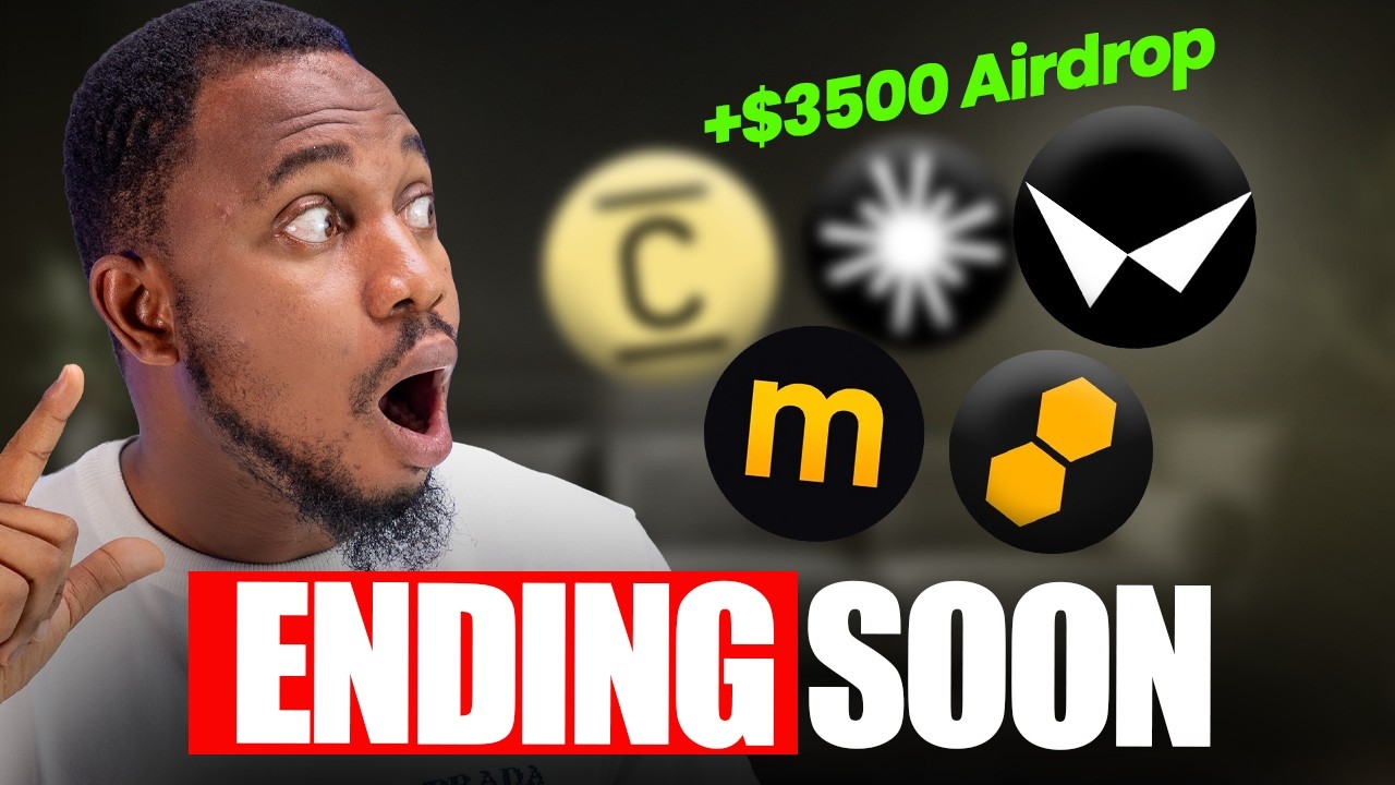 The Biggest Airdrops of 2026 (ENDING SOON)