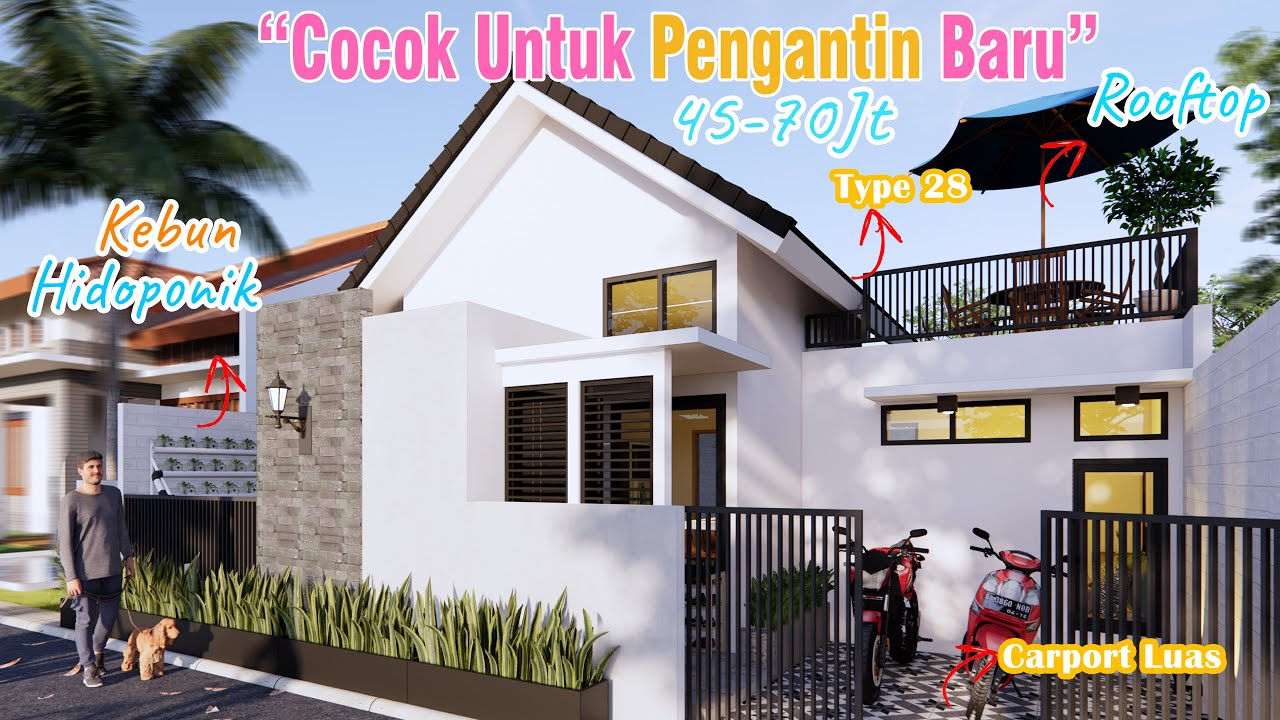 RUMAH MURAH | TYPE 28 m2 | RUMAH PENGANTIN BARU