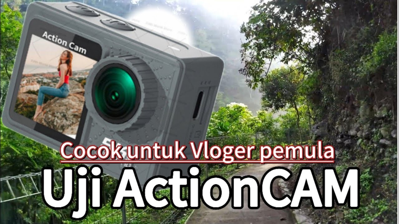 Uji Kamera Action AT-M40R 5K cocok untuk para Vlogger @saepulsfamily