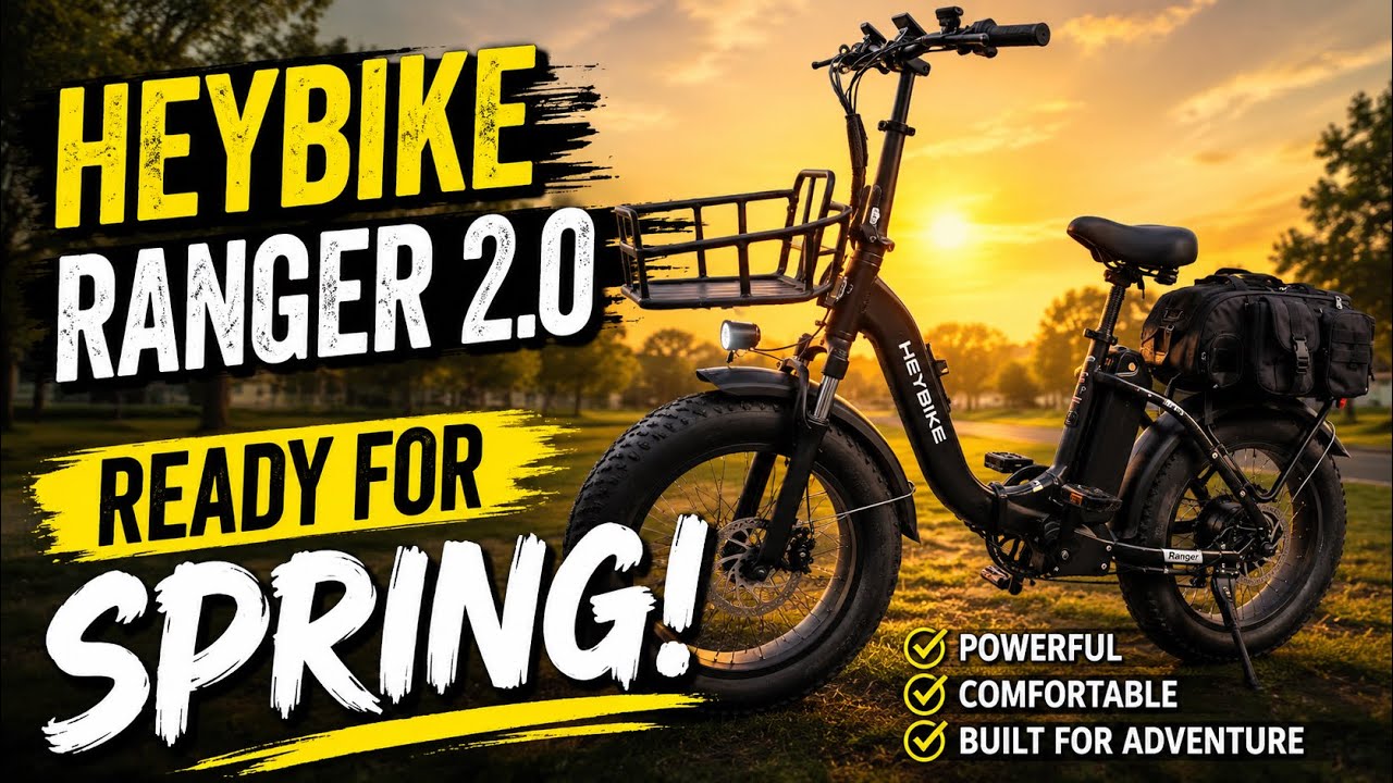  Heybike Ranger 2.0 New Gear Testing