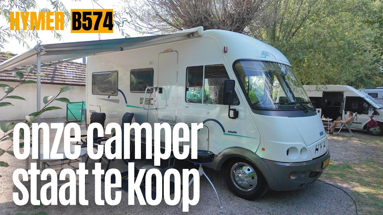 TE KOOP HYMER B574 CAMPER 1999 155K KM 2.8 DIESEL ( LINK IN BESCHRIJVING )