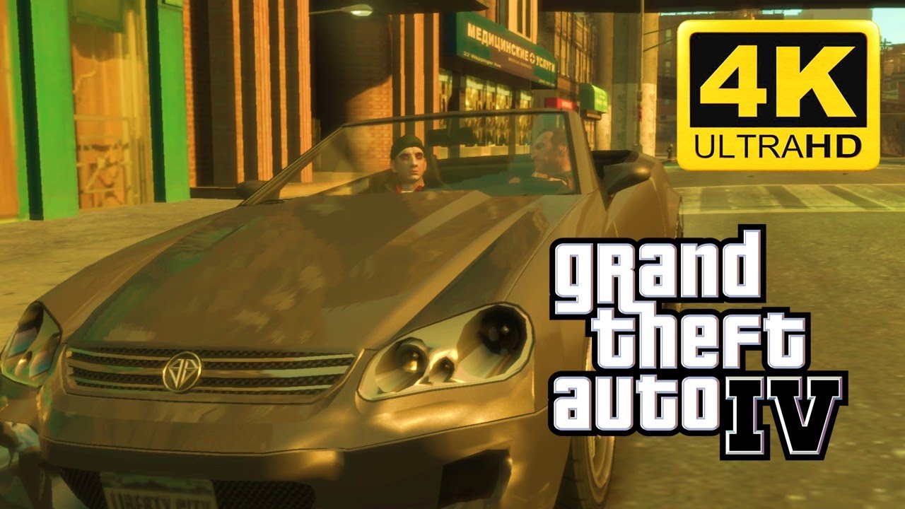 Grand Theft Auto IV | Mission 23 | PC Game | 4K Quality | RTX Graphics | Game Zone