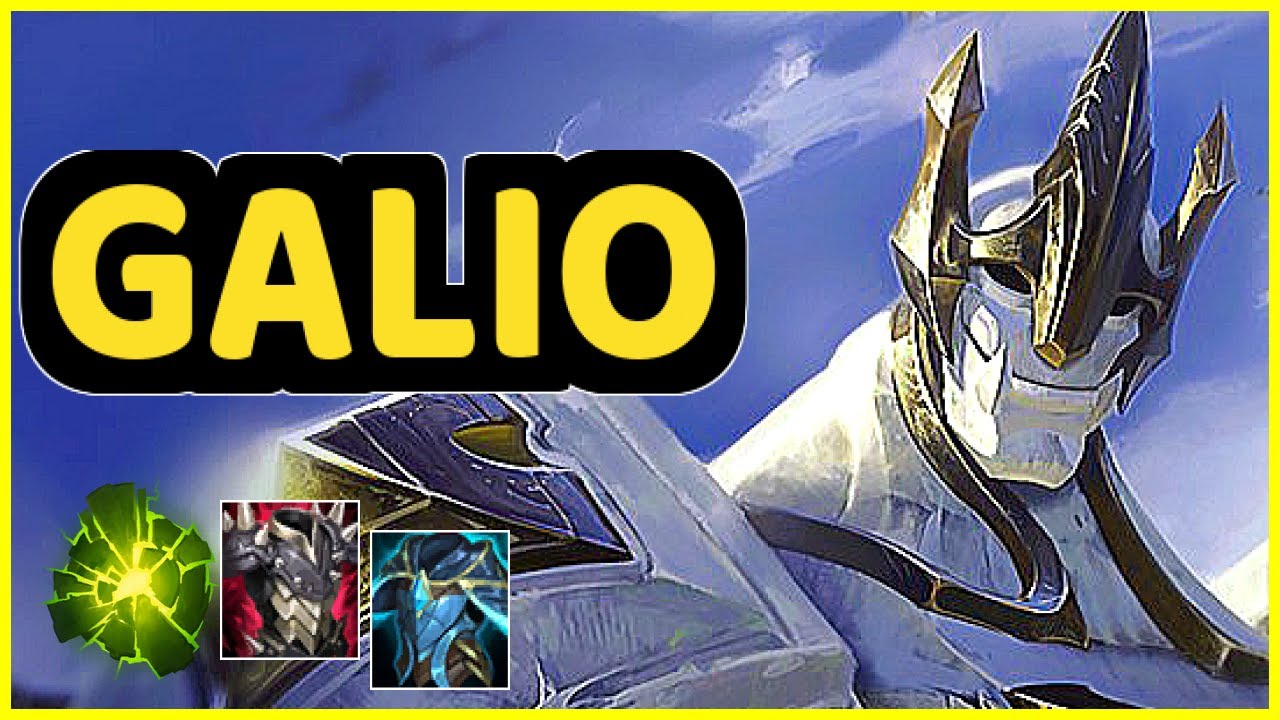 GALIO VS ZED MID GAMEPLAY DIAMOND IV