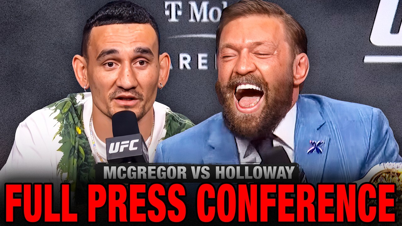 Conor McGregor vs Max Holloway: FULL UFC 329 Pre-Fight Press Conference