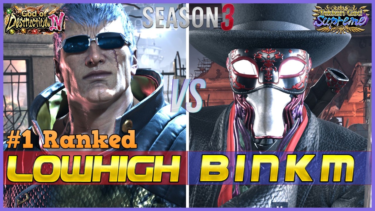 T8 ▰ LOWHIGH (#1 Ranked Bryan) Vs BINKM (Yoshimitsu) ▰ Tekken 8 (SEASON 3) High Level Gameplay