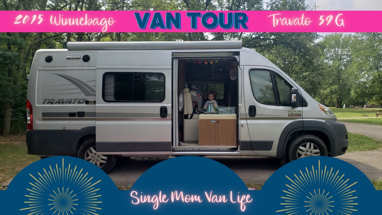 Single Mom Van Life // Van Tour // Travato 59G