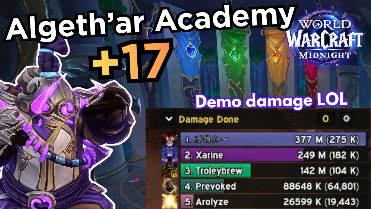 Algeth'ar Academy +17 | Midnight Beta | Shado Pan Brewmaster Monk