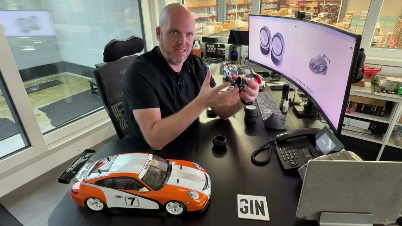 Alle Details: Das neue Porsche Cup Rad der RCK-KleinSerie - RCK Cup 2R vs. Tamiya Reifen