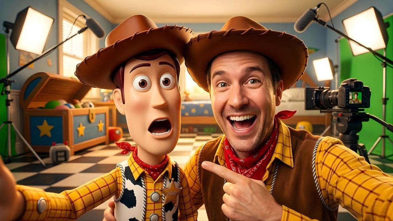 What If TOY STORY Met Real Life For The First Time! 🎵 (Woody, Jessie, Forky, Rex, Hamm & More)