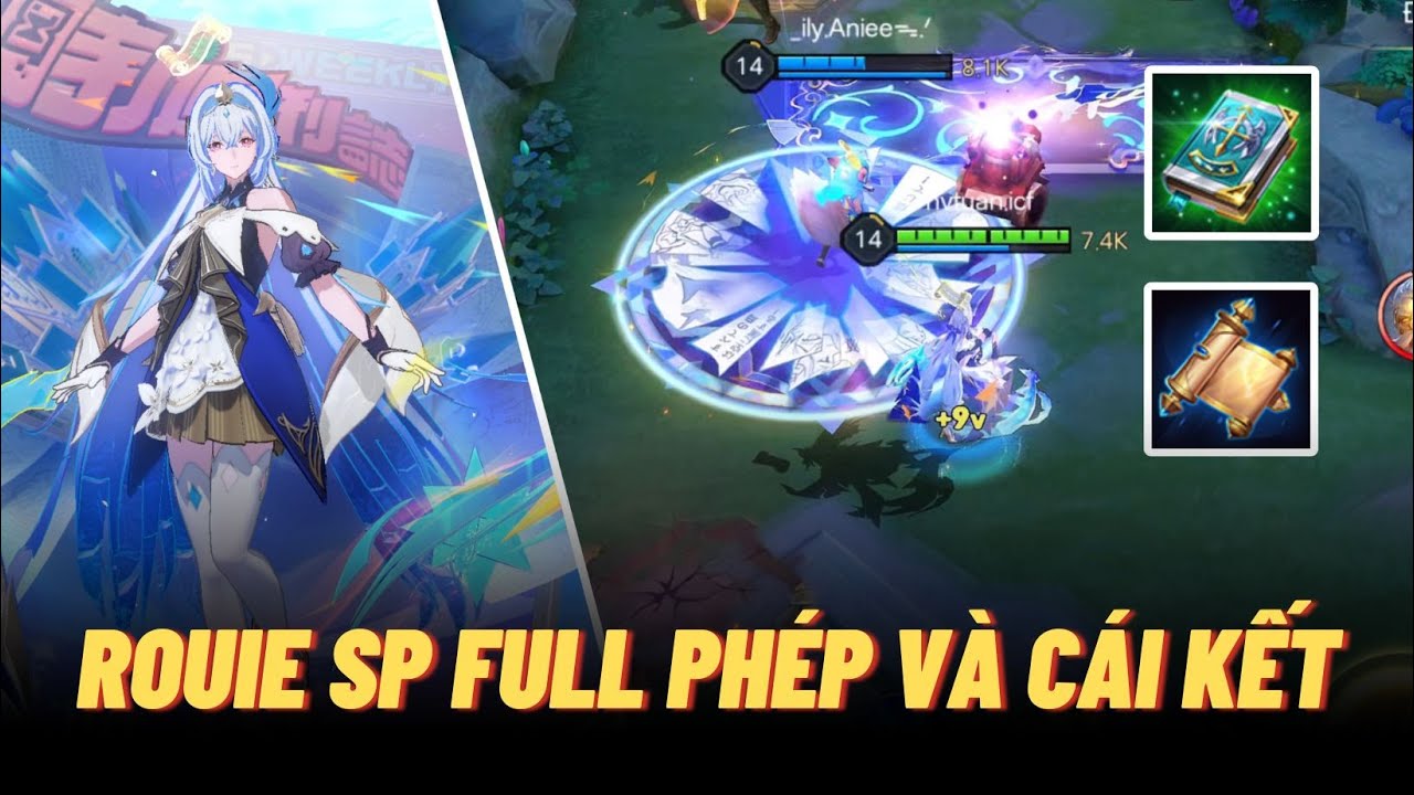 Rouie l&ecirc;n full ph&eacute;p đi SP s&aacute;t thương cực lớn ăn mạng li&ecirc;n tục nhưng vẫn bị lật k&egrave;o | Li&ecirc;n qu&acirc;n