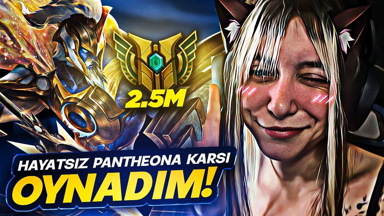 2.5M Pantheona Karşı Oynadım !! EUW MASTER !! Camille vs Pantheon