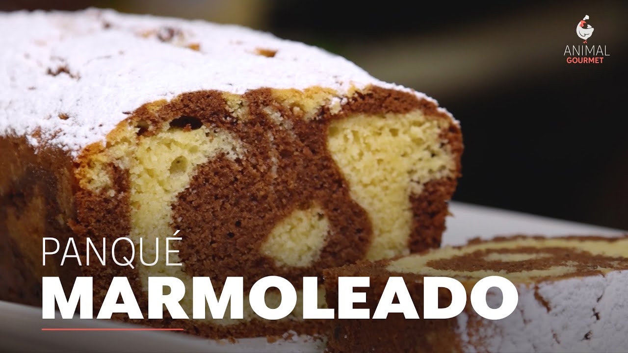 Receta de panqué marmoleado ¡facilísima y deliciosa!