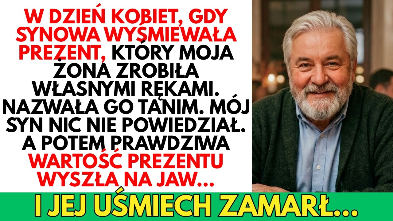 W Dzień Kobiet SYNOWA nazwała ręcznie zrobiony prezent mojej żony &bdquo;tanim&rdquo;&hellip; nie wiedząc, że w środku