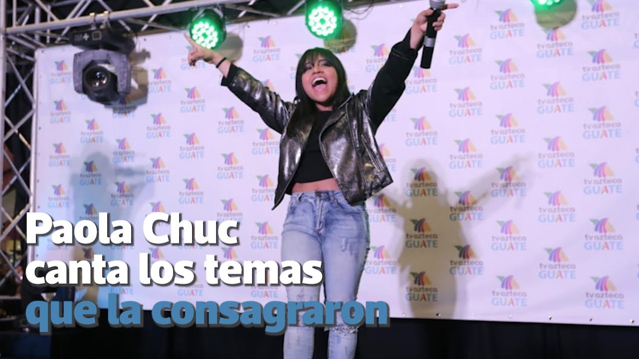 Paola Chuc deleita con su voz a su retorno a Guatemala | Prensa Libre