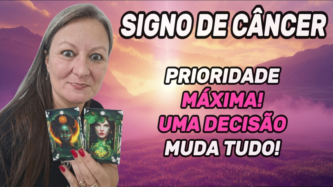 ♋ CÂNCER – 🚨 MOVIMENTO NECESSÁRIO! ESSA SEMANA DEFINE SUA VIRADA! ✨