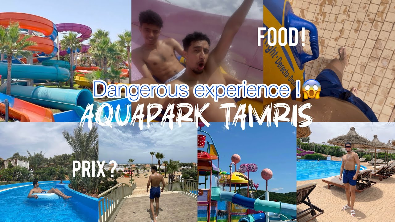 جربت أخطر ألعاب aquapark casa  Tamaris 😱 نهار كامل ديال الحماس!