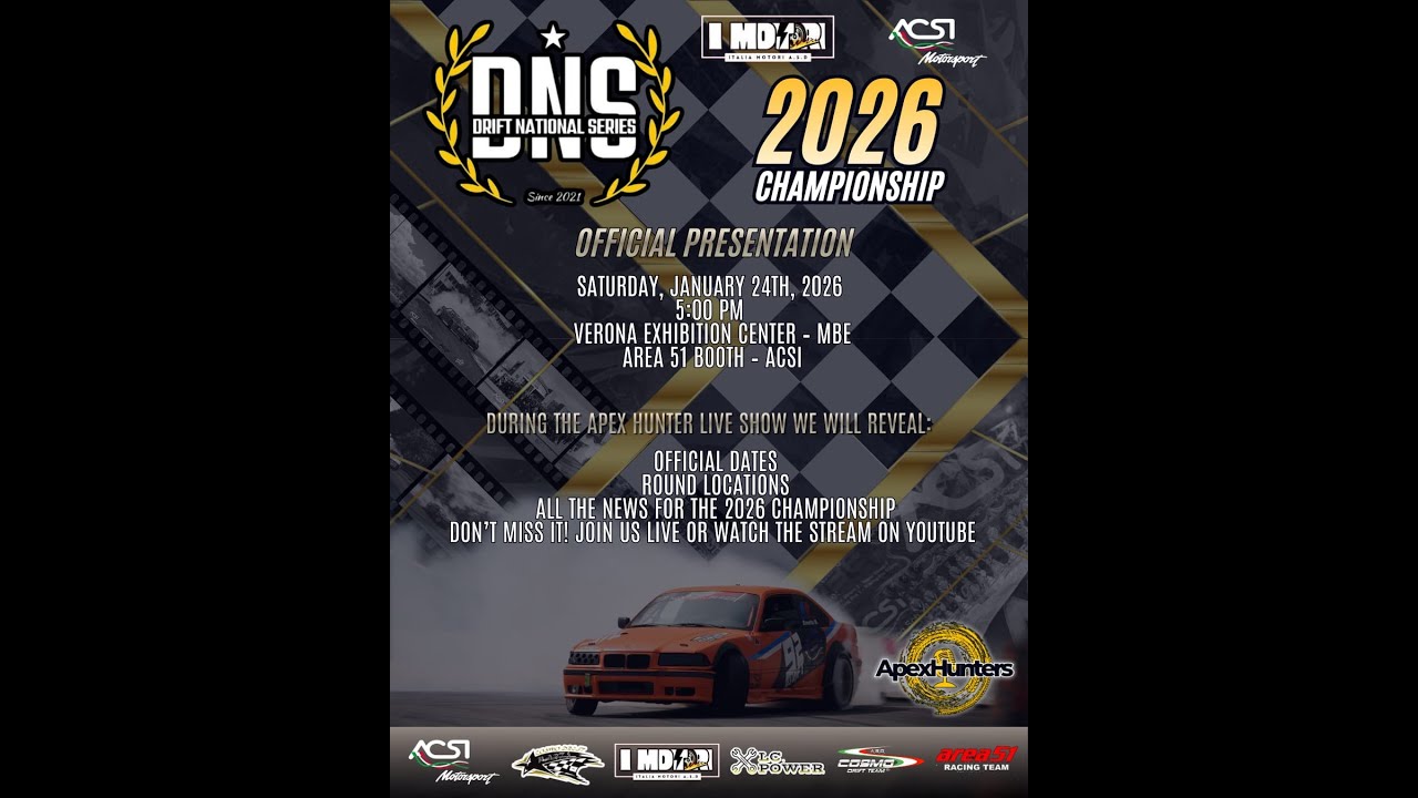 PRESENTATION SEASON 2026 DRIFT NATIONAL SERIES