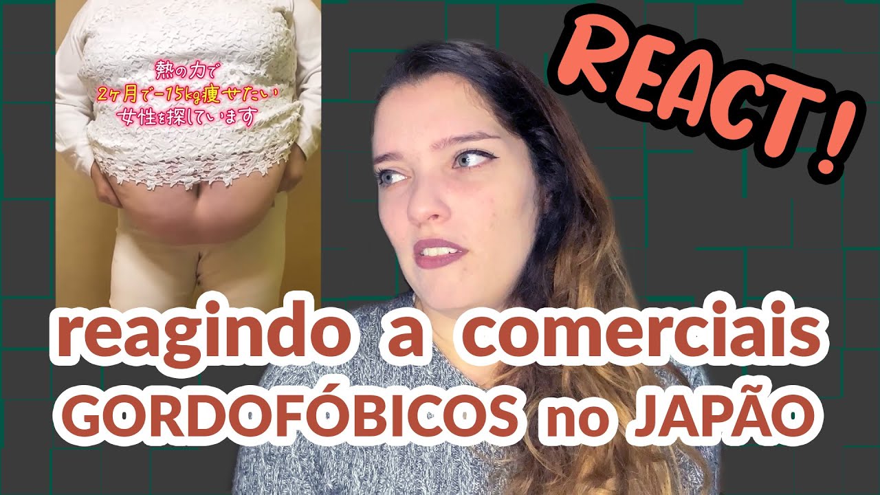REACT Gordofobia no Japão｜A vida dura de pessoas obesas que vivem no Japão