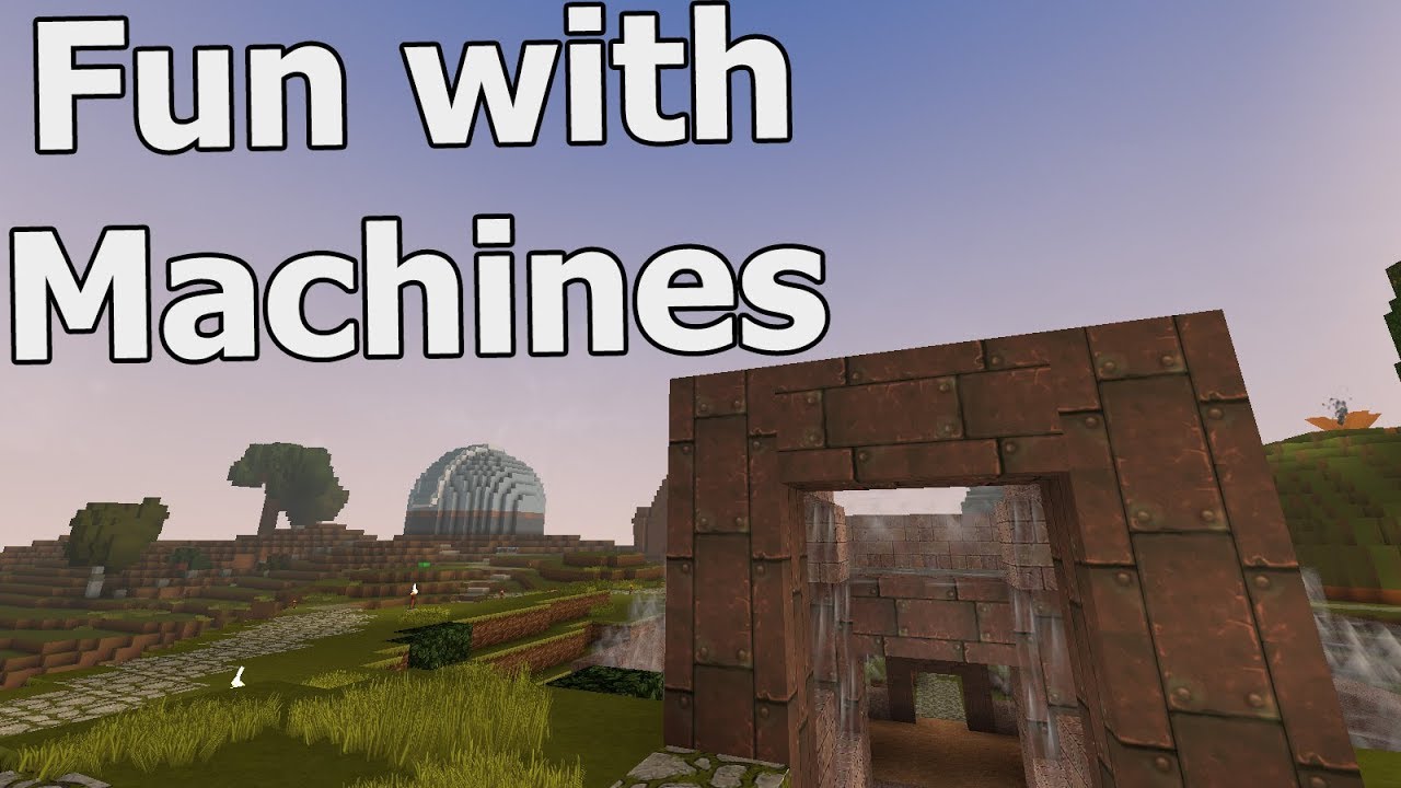 FUN WITH BUILDING AND MACHINES! - Creatinators (74) - Creativerse Let's Play