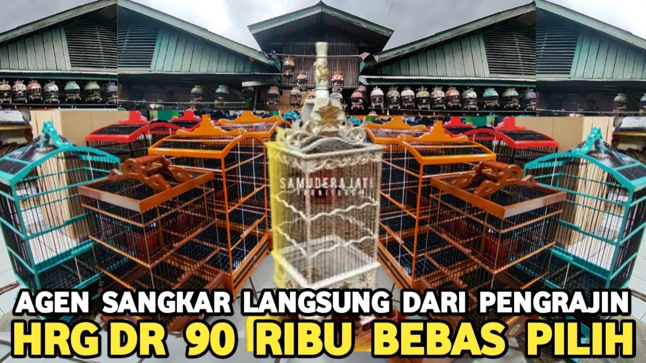 AGEN SANGKAR TERMURAH BEBAS PILIH, MOTIF MELIMPAH, KUALITAS MEWAH, DI PASAR BURUNG PRAMUKA
