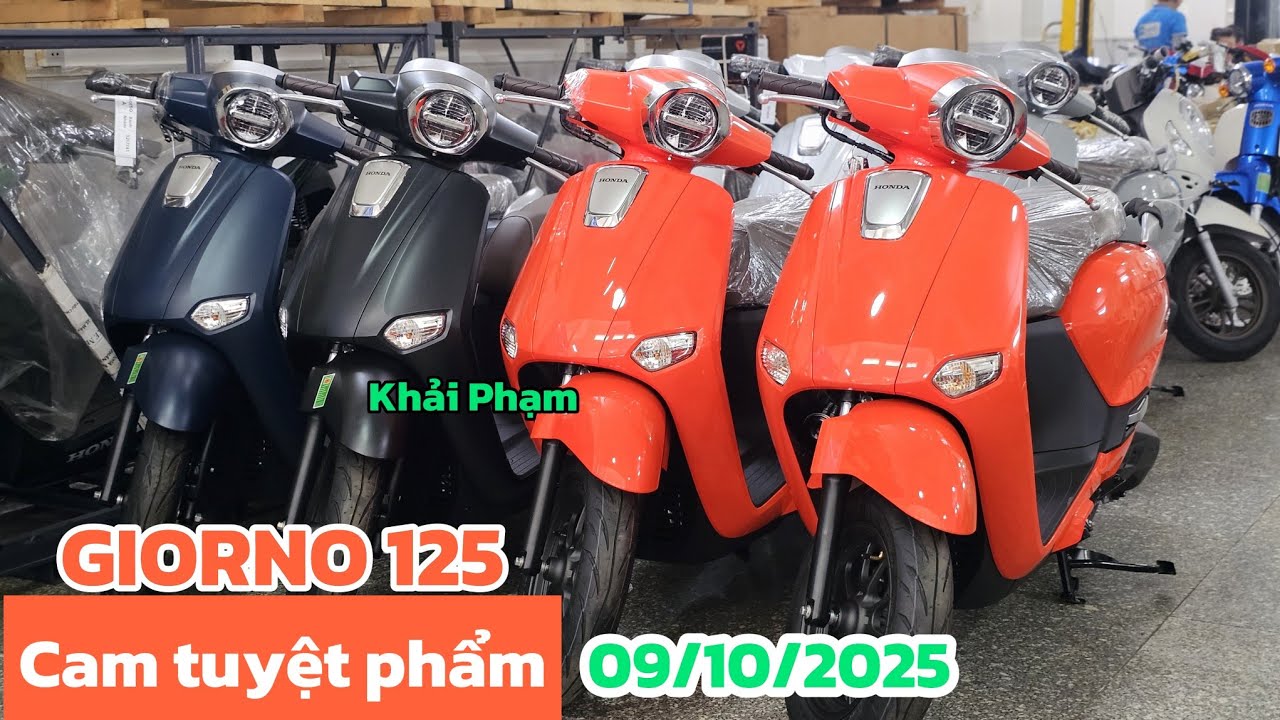Sắc Cam tuyệt phẩm GIORNO 125+ quay trở lại CH Mai Duyên ngày 09/10. Khải Phạm #125 #giorno #2026 