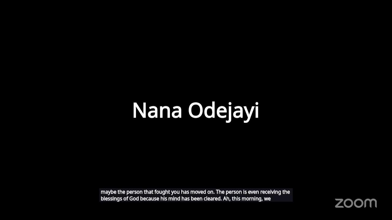 Nana Odejayi's Zoom Meeting