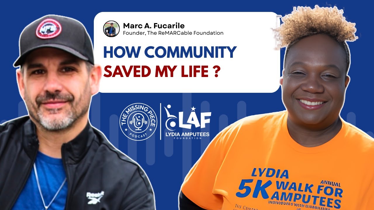 Community Saved My Life: Marc Fucarile on Life After the Boston Bombing - The Missing Piece Podcast