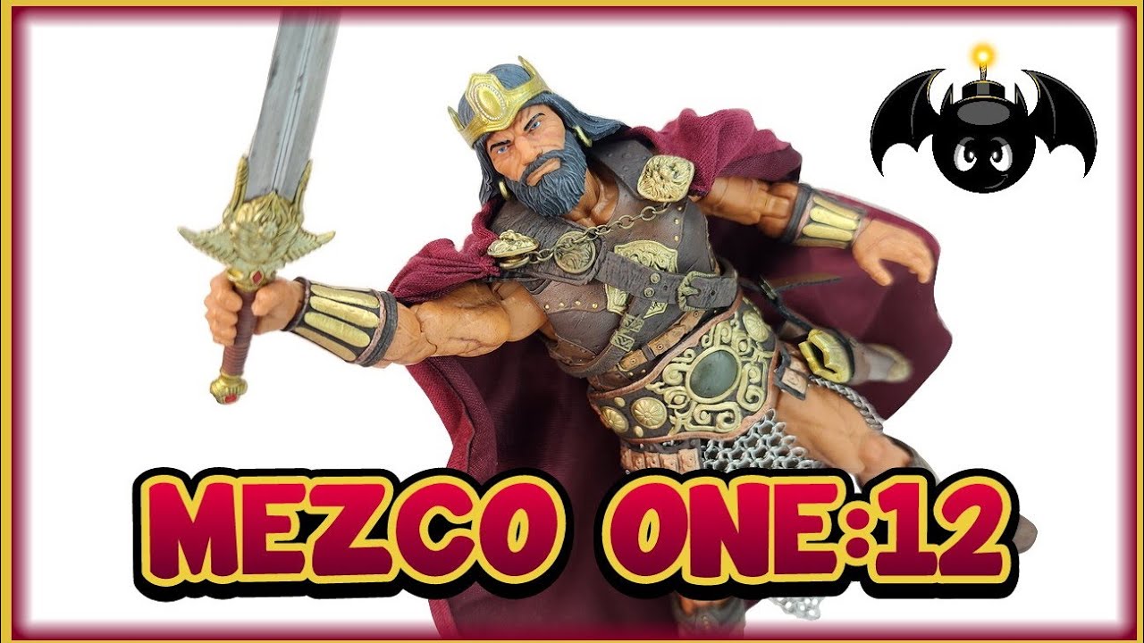 Mezco Toyz One:12 Collective King Conan Action Figure Review.