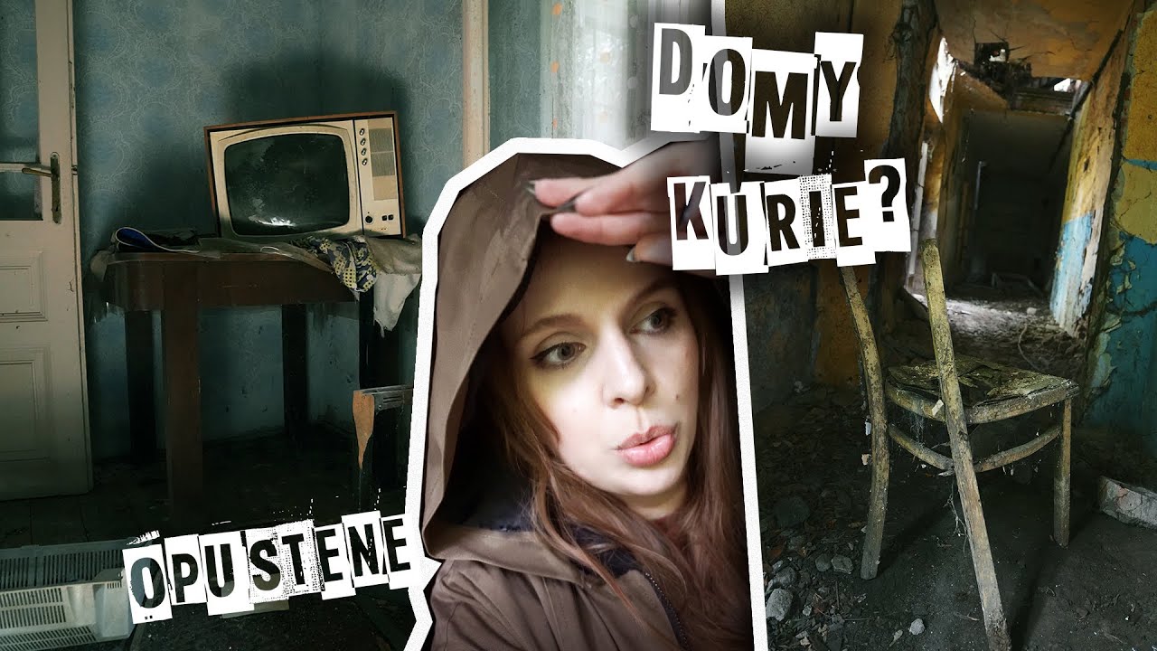 Dva záhadné opustené domy (kúrie?) v dvoch dedinách