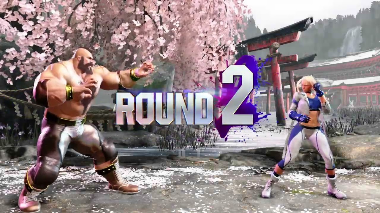 Street Fighter 6. Cammy vs Zangief