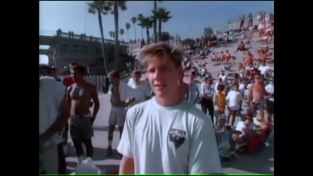 Rodney Mullen Freestyle Skating at the Oceanside Pier - Restored Version
