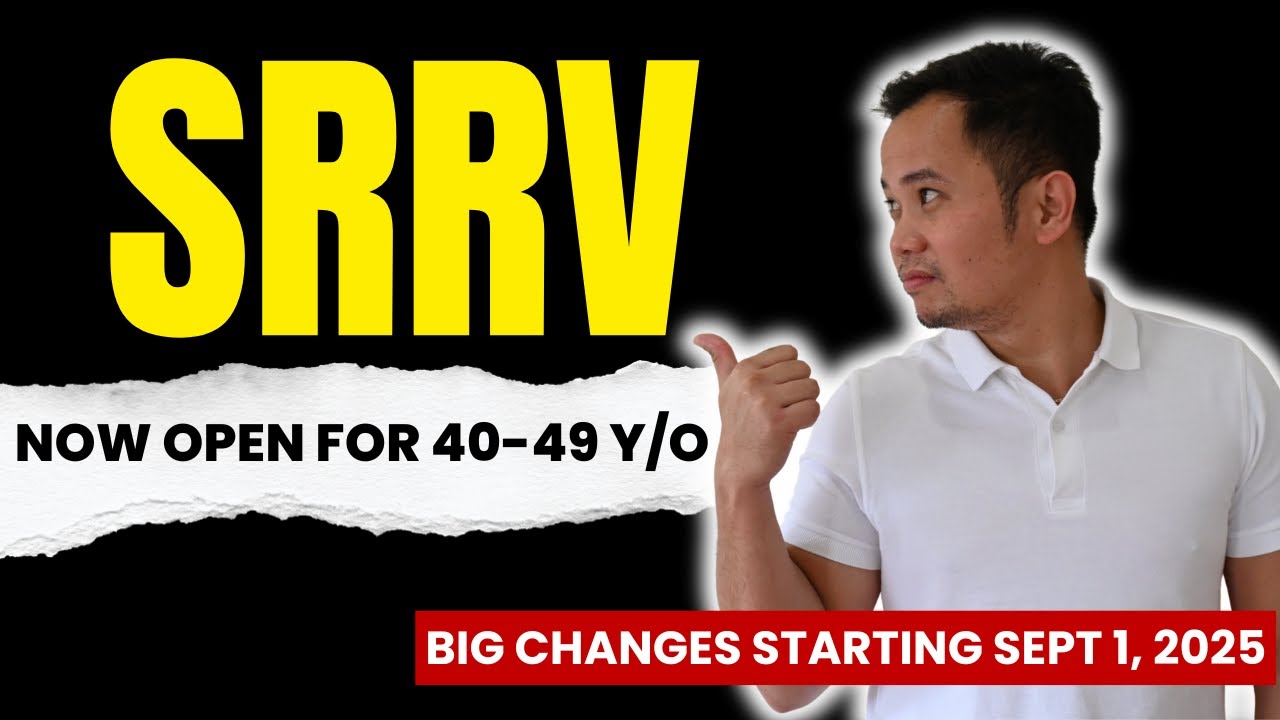 40 years old can now apply for SRRV????