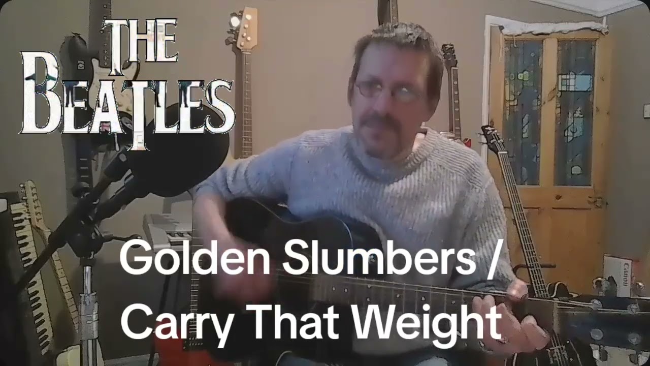 Golden Slumbers/ Carry That Weight by The Beatles #thebeatles #livehighlights #acoustic #guitar 