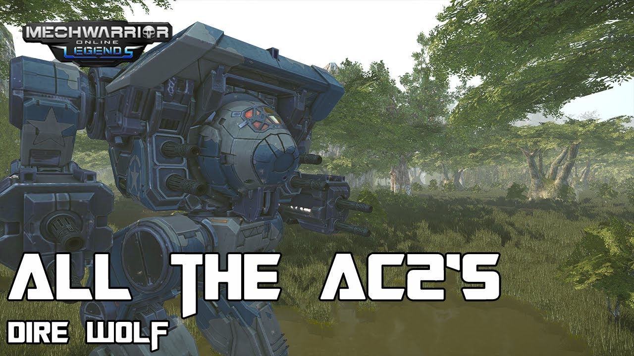 Дальность стрельбы невероятно важна — Dire Wolf | Mechwarrior Online