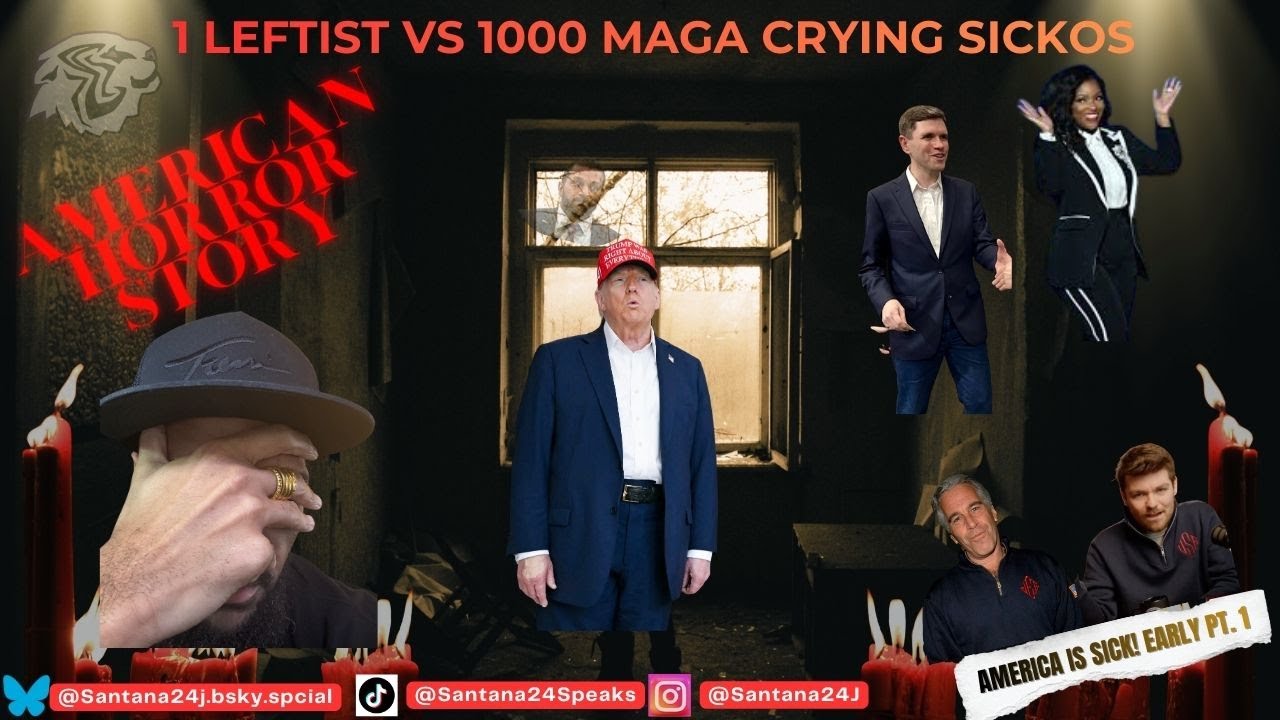 1 Leftist vs 1000 MAGA CRYING SICKOS: Sparring with Santana (Early PT. 1)