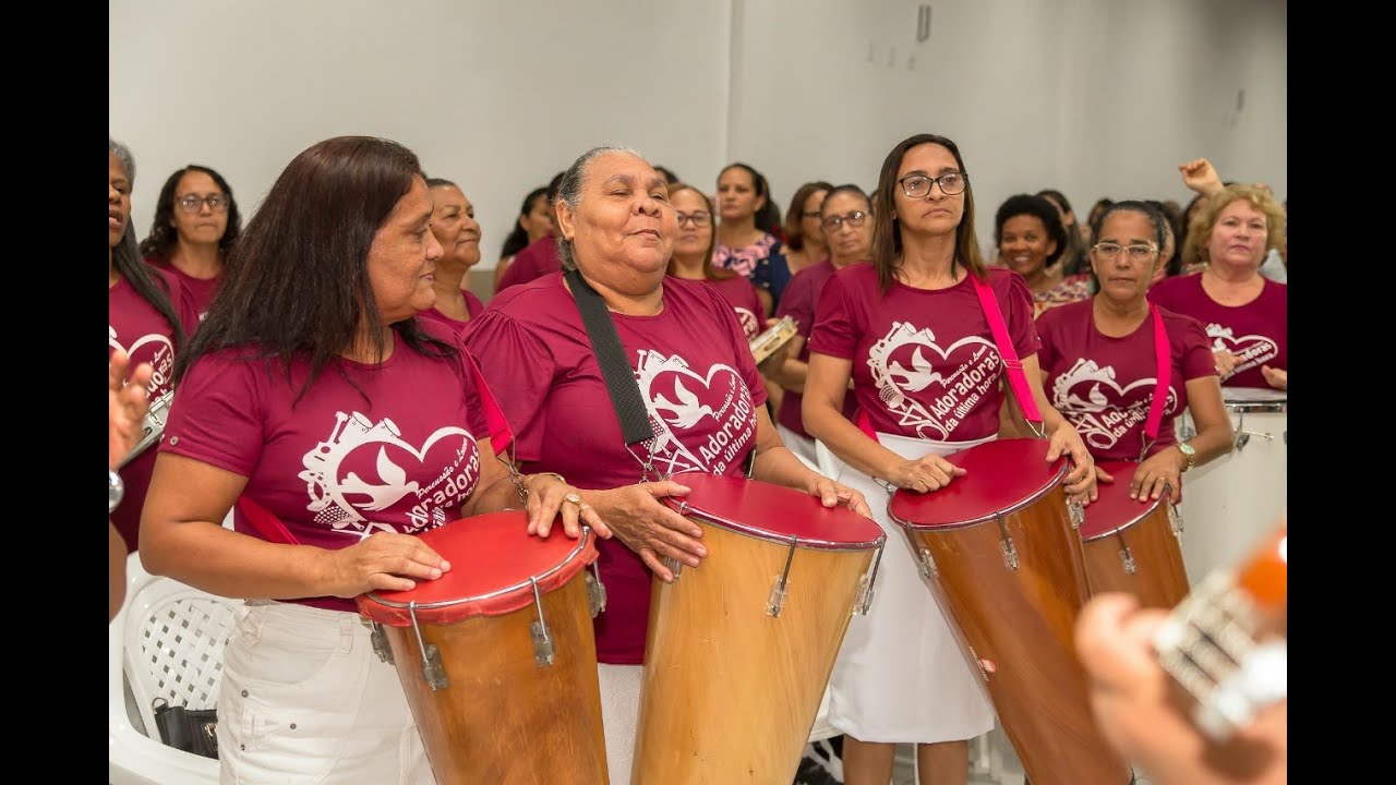 Culto de Santa Ceia no Templo Central... Adoradoras da Última Hora SLZ