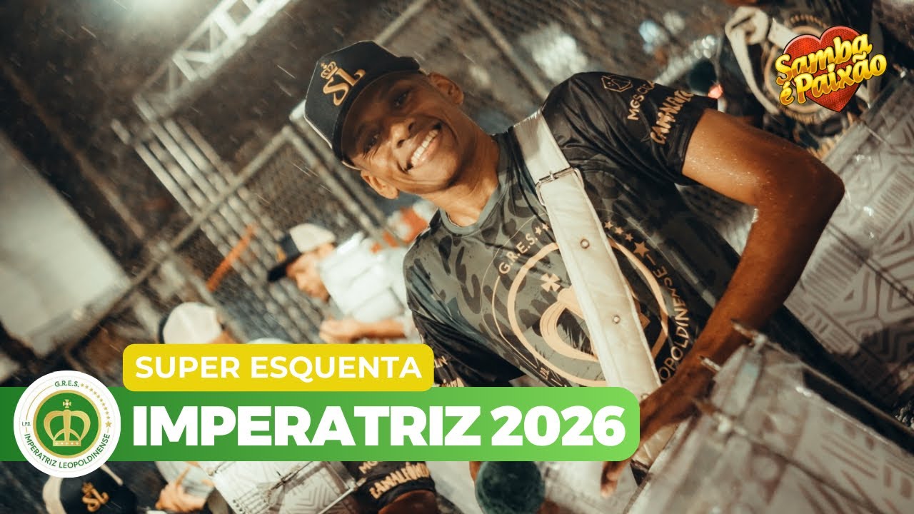 Super Esquenta Bateria Swing da Leopoldina | Imperatriz Leopoldinense (4K)