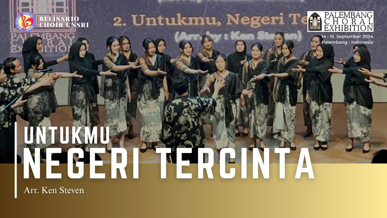 Belisario Choir || Untukmu Negeri Tercinta - Arr. Ken Steven || 3rd PCE 2024